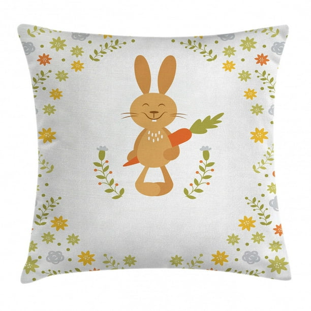 Multicolor 16x16 Rabbit Gifts & Accessories Animal-Funny Pet Rabbit Bunny Kawaii Throw Pillow Multicolor 16x16 Rabbit Gifts & Accessories Animal-Funny Pet Rabbit Bunny Kawaii Throw Pillow